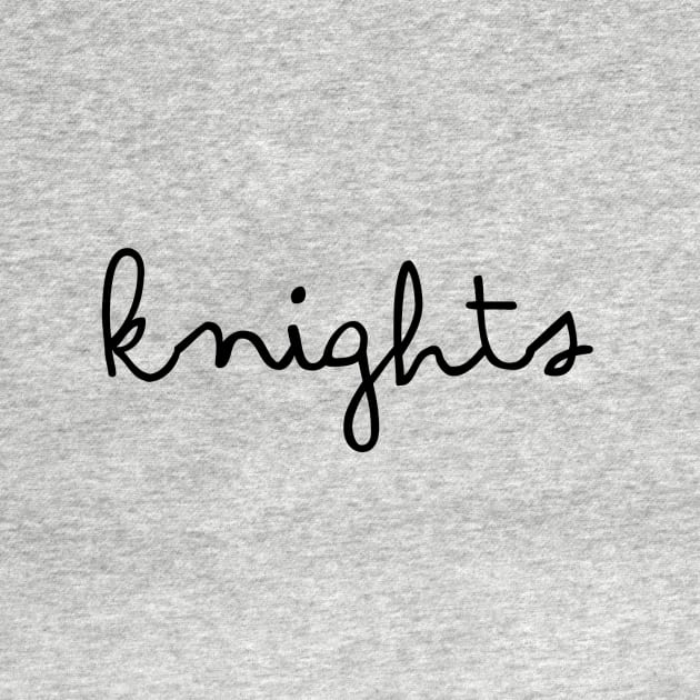 knights cursive by paytonsch